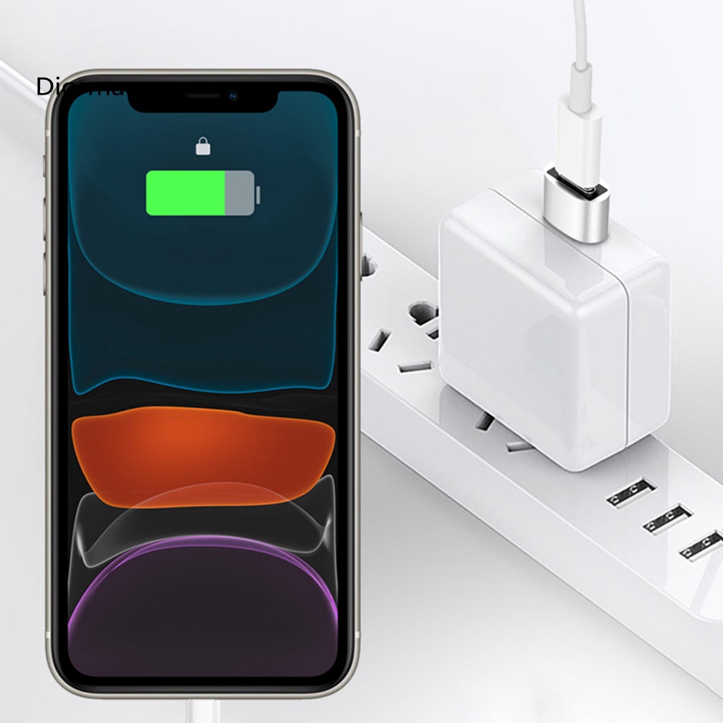 Bộ Chuyển Đổi Sạc Truyền Dữ Liệu Type c Sang USB 20 Bằng Hợp Kim Nhôm Cho Điện Thoại Di Động