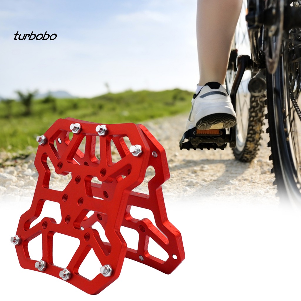 Set 2 Bàn Đạp Bằng Hợp Kim Nhôm Chống Mòn Thông Dụng Cho Xe Đạp Leo Núi