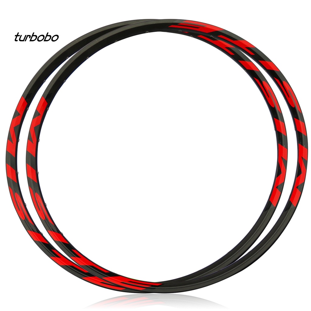 Set 2 Bánh Xe Đạp Leo Núi Không Ruột Màu Sắc Tươi Sáng