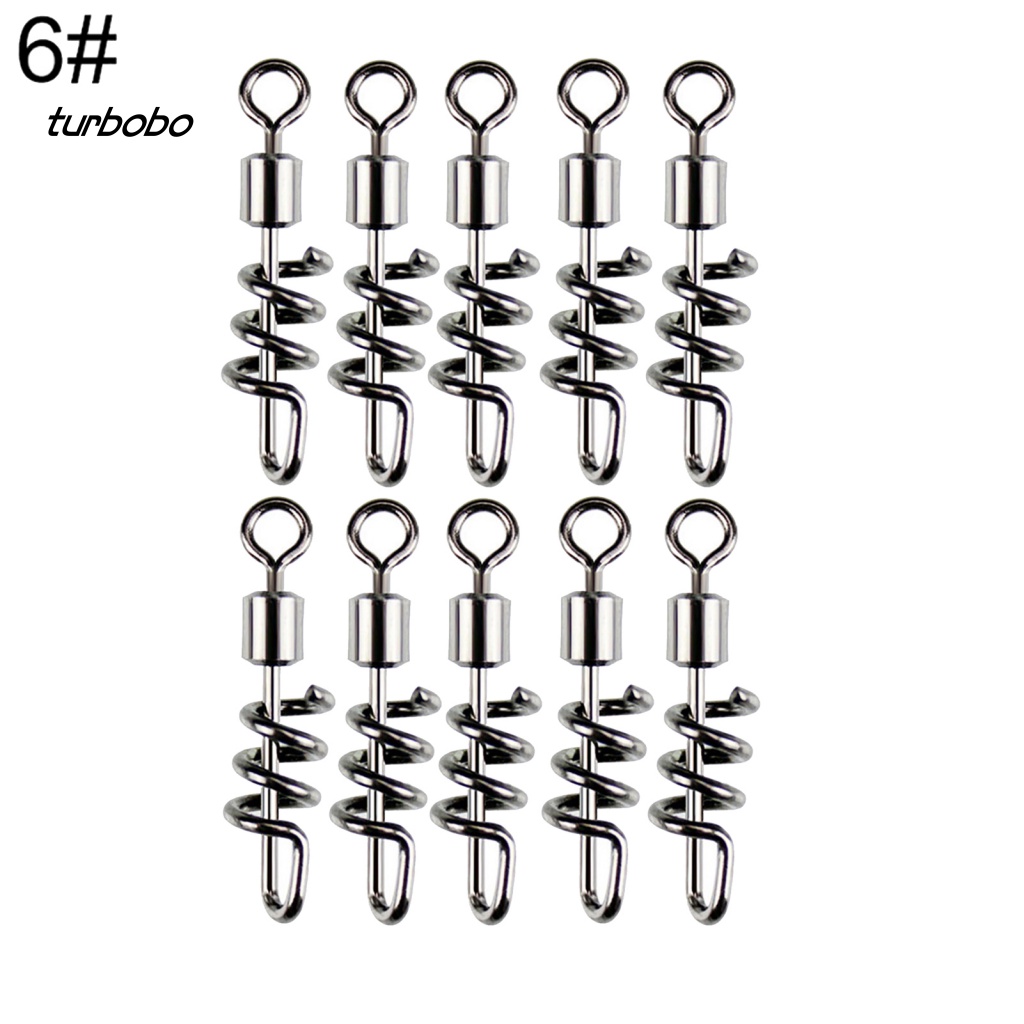 Set 10 Phụ Kiện Câu Cá Bằng Thép Không Gỉ