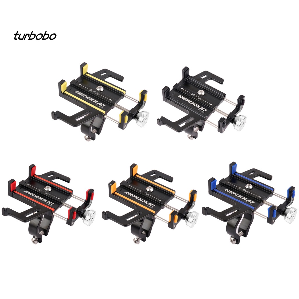 Giá Đỡ Điện Thoại Gắn Tay Lái Xe Đạp Bằng Hợp Kim Nhôm Chống Trượt Tùy Chỉnh Tiện Dụng