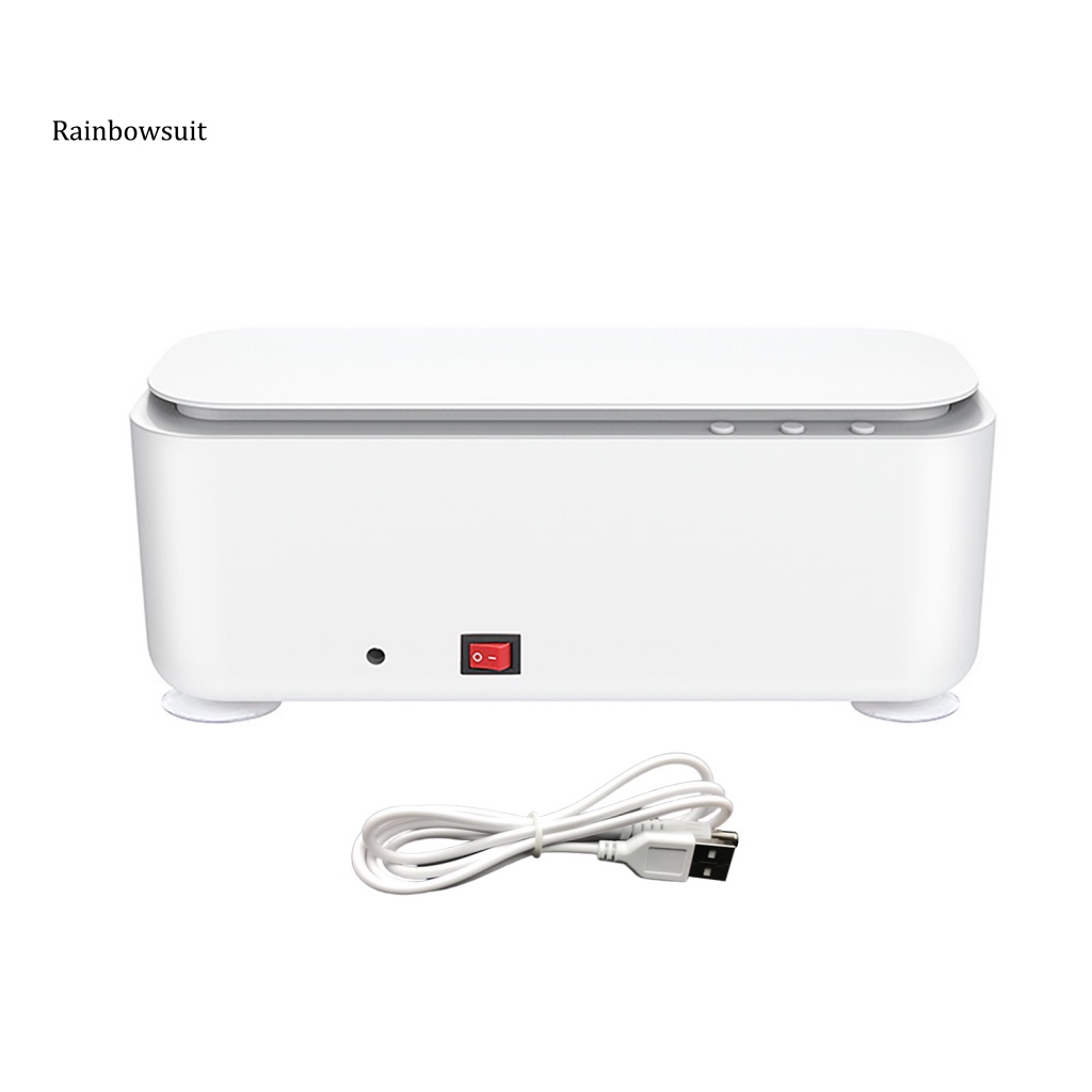 Dụng Cụ Vệ Sinh Mắt Kính Mini Bằng Sóng Siêu Âm Không Gây Tiếng Ồn