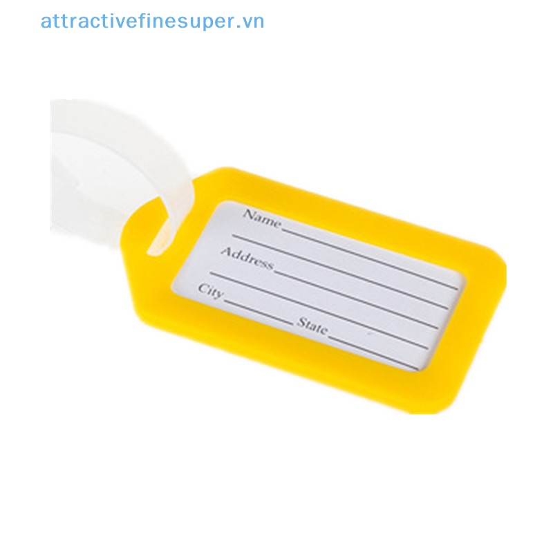 Afs Thẻ Hành Lý Bằng Nhựa Cho Nam Và Nữ Giao Hàng Nhanh Chóng