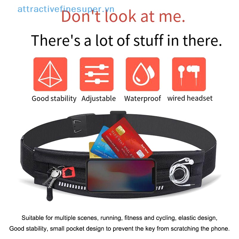 Túi Đeo Hông Thể Thao Chống Thấm Nước 100% Chính Hãng AFS