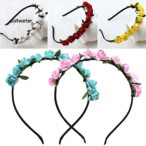 Vòng Hoa Hồng Đội Đầu Cho Cô Dâu Ngày Cưới