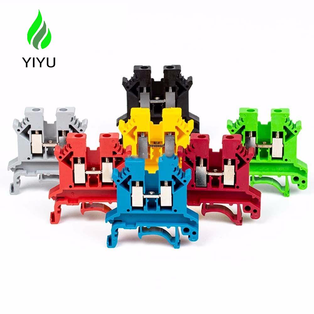 YIYU Set 10 Khối Đấu Nối Dây Điện Đầu Cuối Vuông 690V