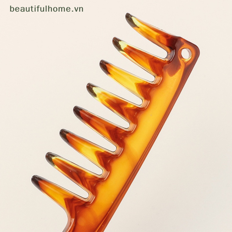 Lược Răng Thưa Tạo Kiểu Tóc Chuyên Nghiệp Cho Nam