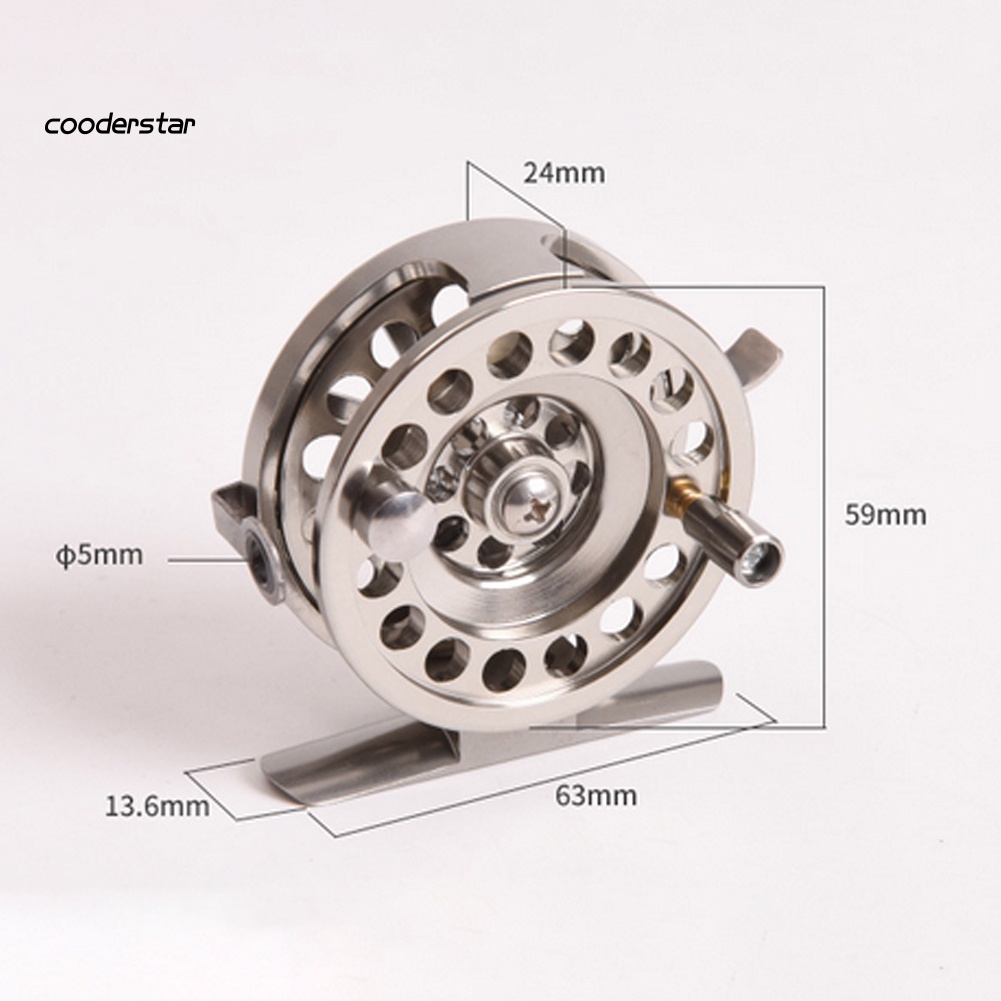 Guồng Quay Cần Câu Cá D50 / D60 Bằng Hợp Kim Nhôm Tỉ Lệ 1: 1 2