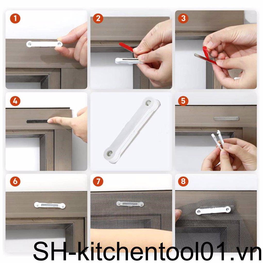 Rèm Cửa Từ Tính Bằng ABS Dễ Lắp Đặt An Toàn