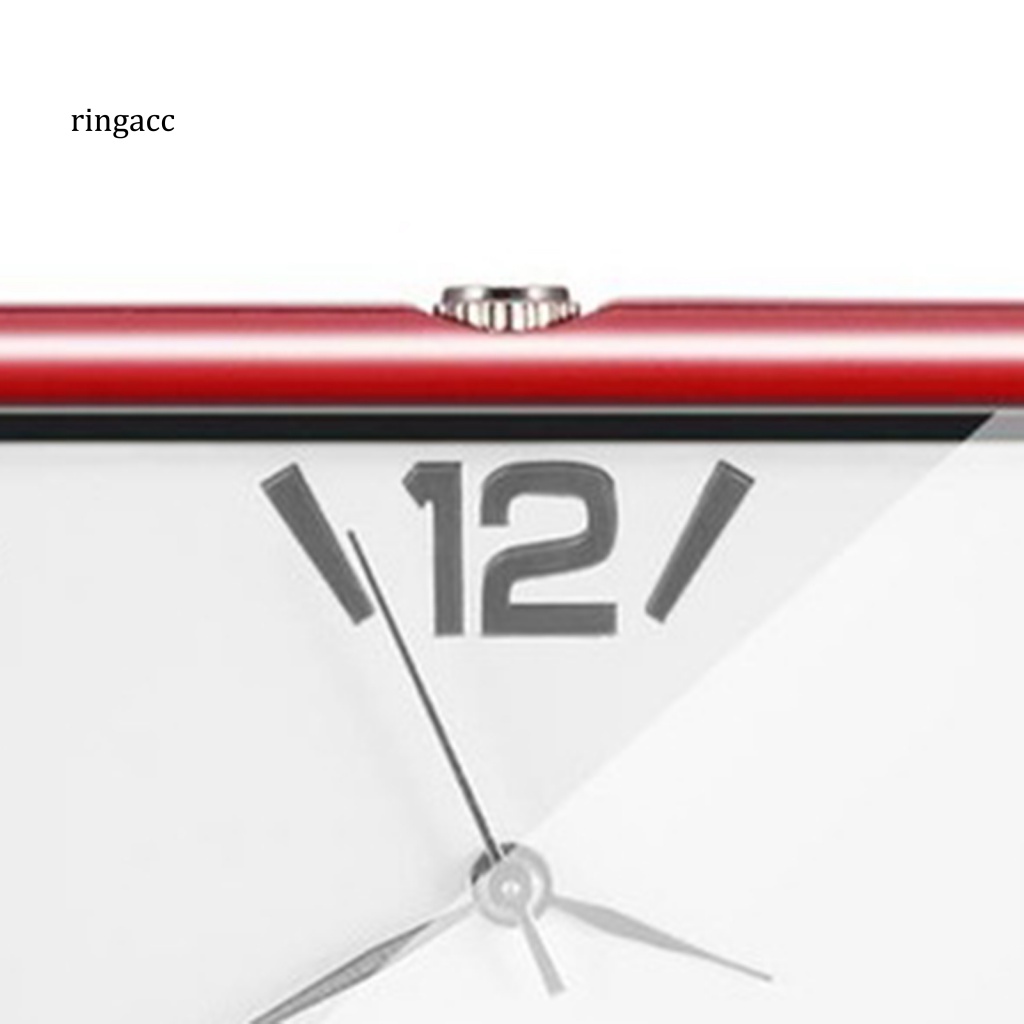 Rga Đồng Hồ Điện Tử Tự Dính Trang Trí Nội Thất Xe Hơi Hình Vuông Thời Trang