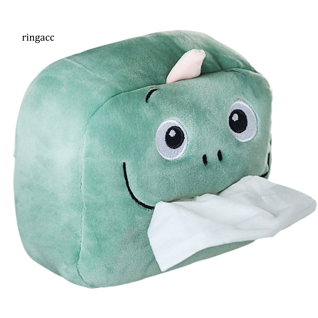 Rga Hộp Đựng Khăn Giấy Co Giãn Có Khóa Kéo Hình Cá Voi Khủng Long Đáng Yêu Cho Xe Hơi