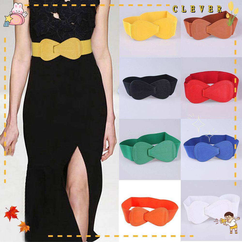 CLEVER Thắt Lưng Co Giãn Phối Nơ Xinh Xắn Dành Cho Nữ