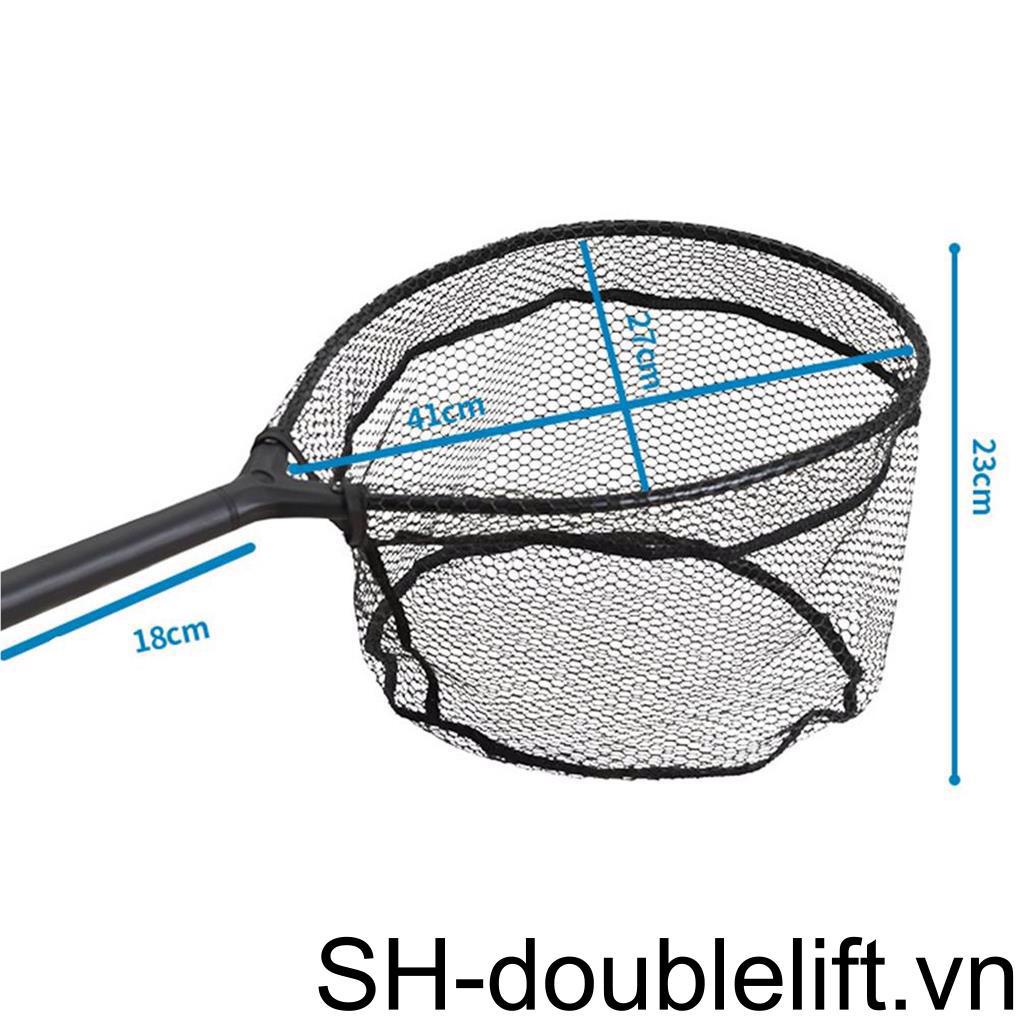 Túi Lưới Bắt Cá Bằng Nylon Co Giãn Có Tay Cầm Tiện Dụng