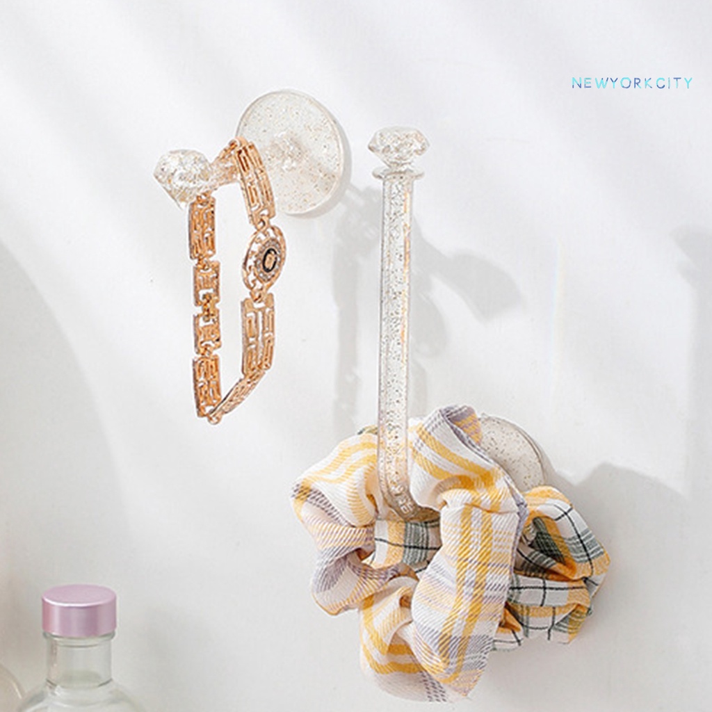 Set 2 Móc Treo Băng Đô Trong Suốt Tiết Kiệm Không Gian