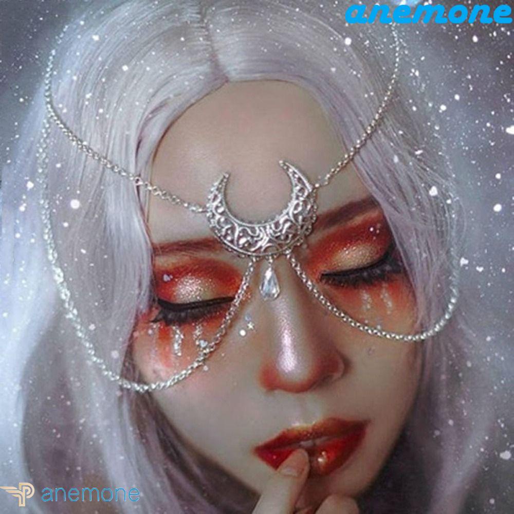 ANEMONE Cài Tóc Nhiều Lớp Đính Đá Thời Trang Cho Nữ