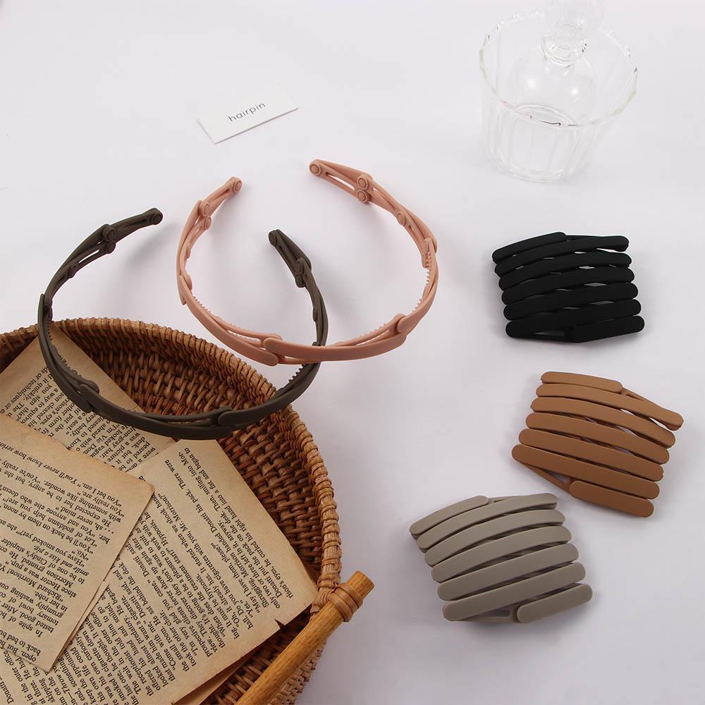 ANEMONE Băng Đô Cài Tóc Chống Trượt Thời Trang Hàn Quốc Cho Nữ