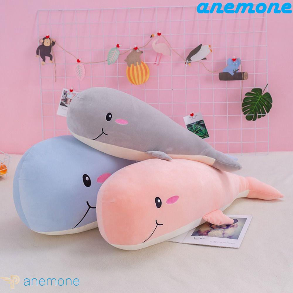 ANEMONE Cá Voi Nhồi Bông Mềm Mại Dễ Thương