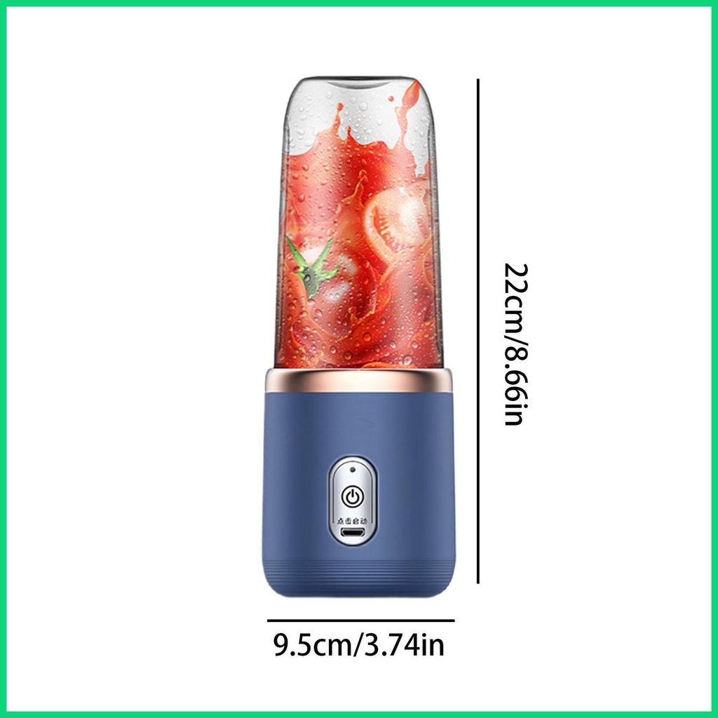 Máy Xay Sinh Tố 14Oz To-Go 6 Lưỡi Tiện Dụng Mang Theo Du Lịch