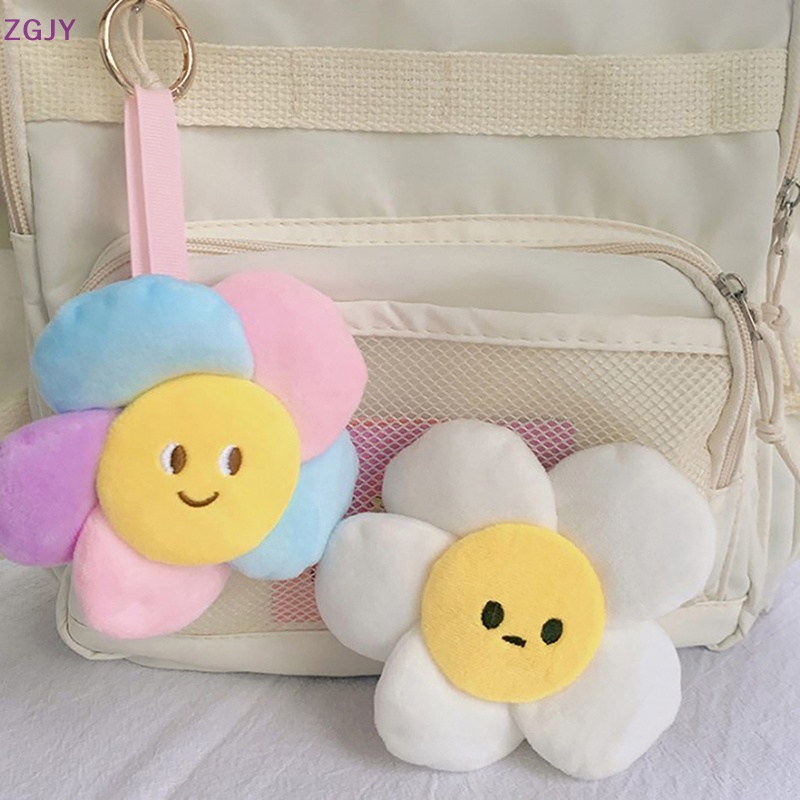 Thú Nhồi Bông Hình Hoa Hướng Dương Mặt Cười 12CM Nhiều Màu Sắc Trang Trí Túi Xách / Móc Khóa Mới
