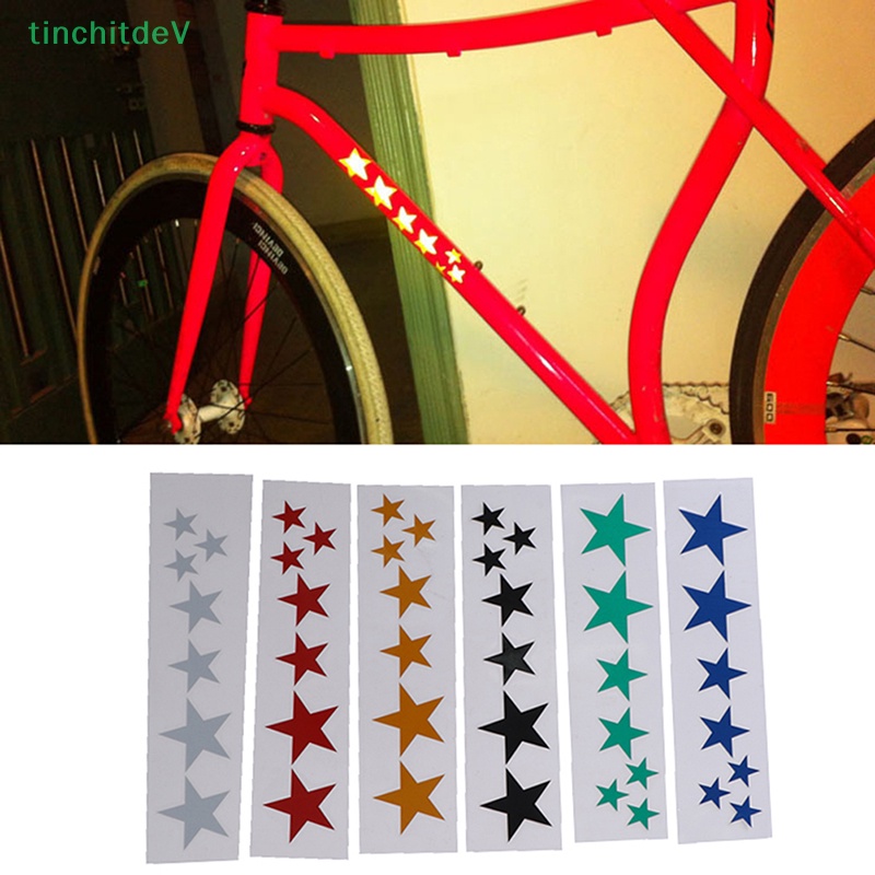Miếng Dán Phản Quang Trang Trí Khung Bánh Xe Đạp Leo Núi [Mới] [Mới]
