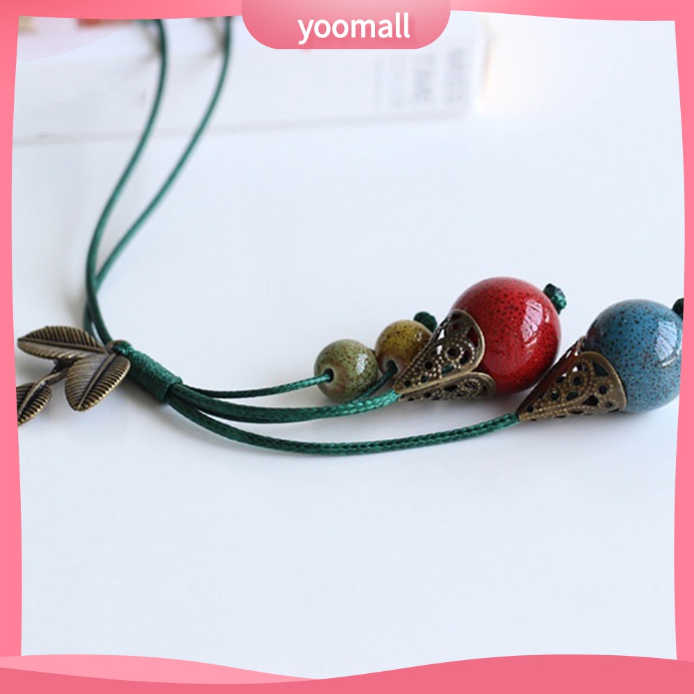 Vòng cổ Mặt Chiếc Lá Thời Trang Dành Cho Nữ