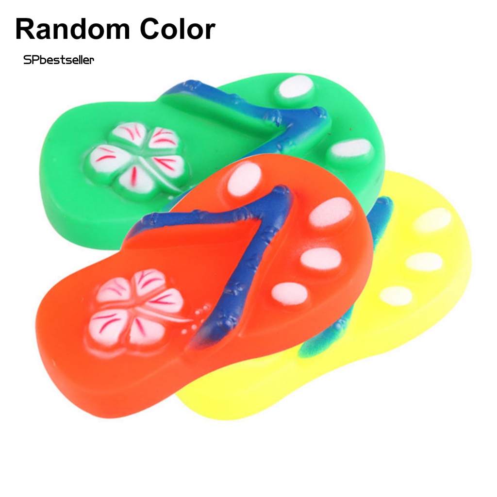 Đồ Chơi Nhai Cắn Hình Dép Dễ Thương Có Âm Thanh Vui Nhộn Cho Thú Cưng