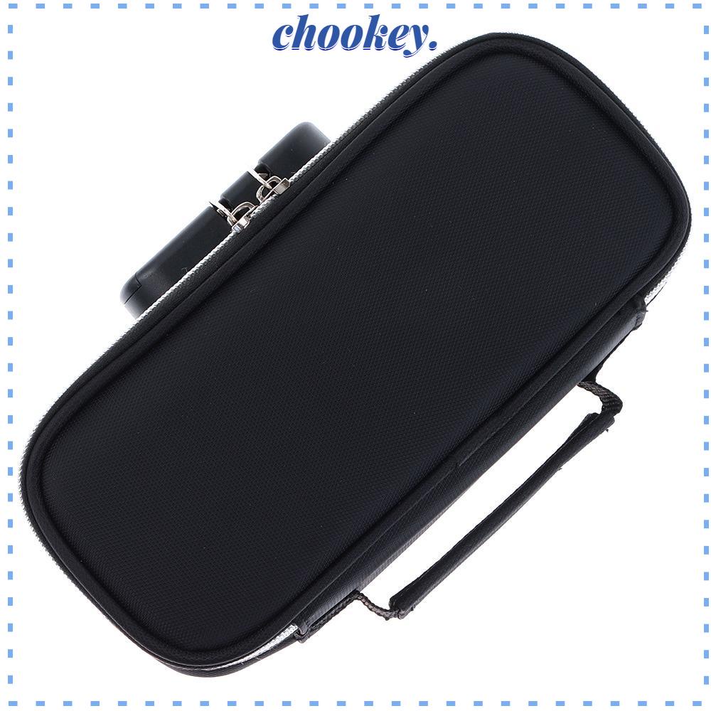 CHOOKEY Túi Đựng Bút Bằng Vải Canvas Ba Lớp Thiết Kế Nhỏ Gọn Dễ Thương