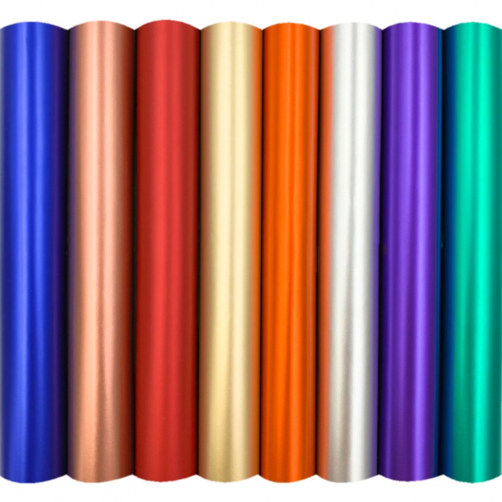 Vinyl film vàng xanh chất lượng cao cam pvc tím đỏ hồng vàng bạc