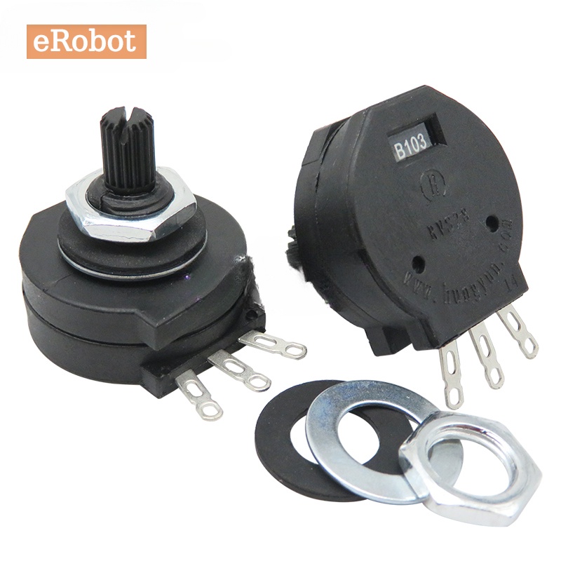 Rvs28 B102 Máy hàn điện 3Pin Chiết áp RVS28P-B102 RVS28P-B103 2W 1K 10K Bộ phận máy hàn
