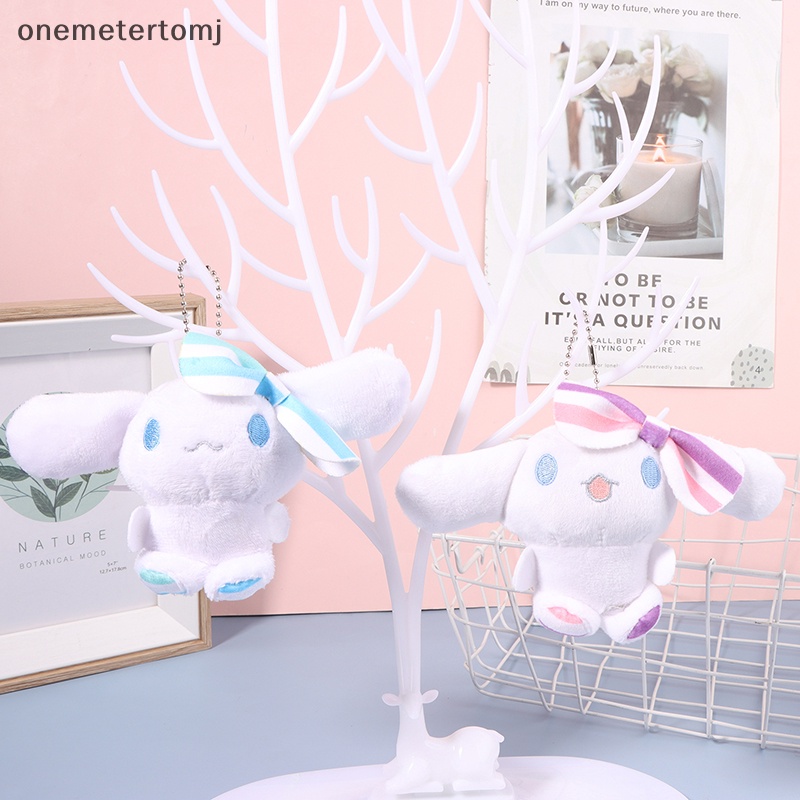 Móc Khóa Hình Thỏ Nhồi Bông Xinh Xắn 9CM