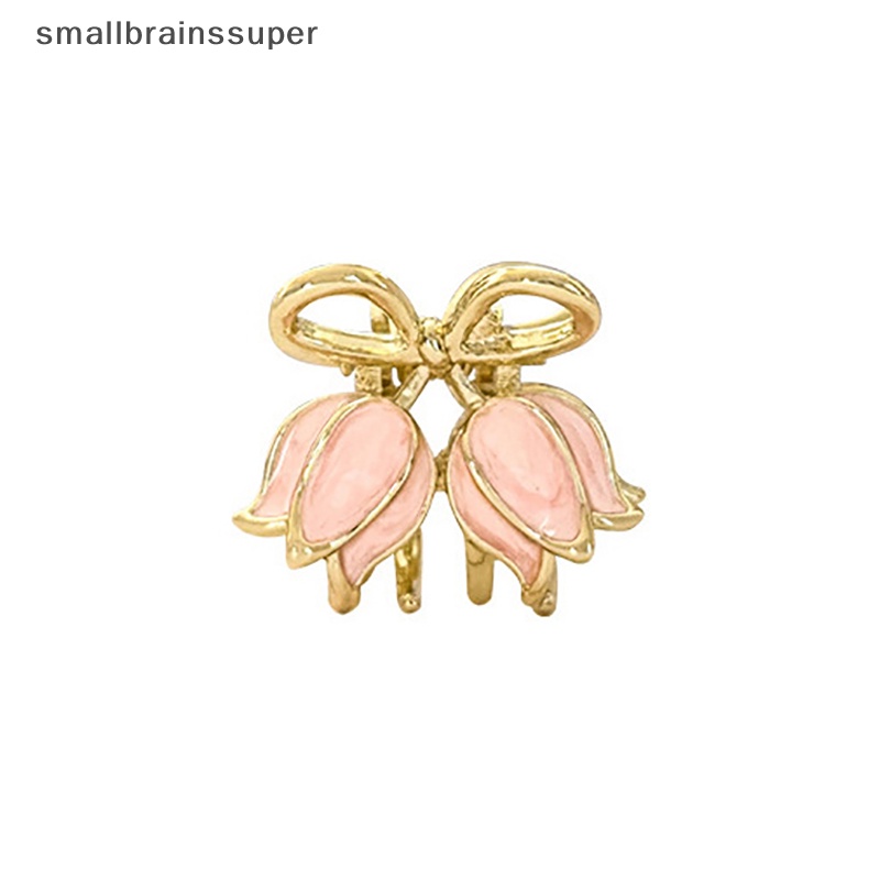 Kẹp Tóc Hoa Tulip Màu Hồng Thời Trang Cho Nữ SBS