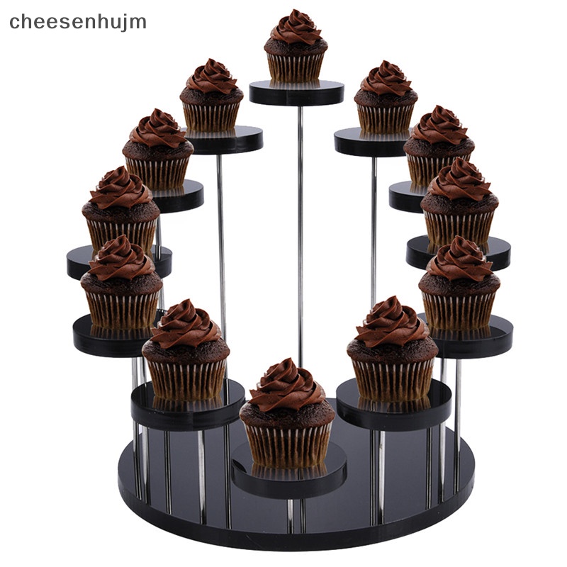 Giá Đỡ Trưng Bày Bánh Cupcake Bằng Acrylic Độc Đáo Trang Trí Tiệc