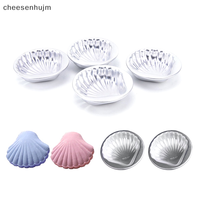 Set 5 Khuôn Làm Bánh Hình Vỏ Sò Bằng Hợp Kim Nhôm