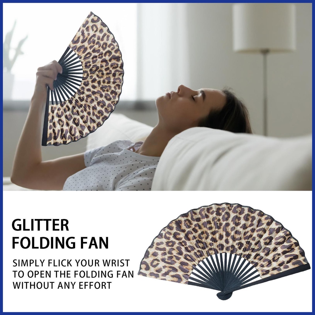 Quạt Gấp Cầm Tay Chất Liệu Tre Và Vải Satin Dùng Cho Tiệc Cưới