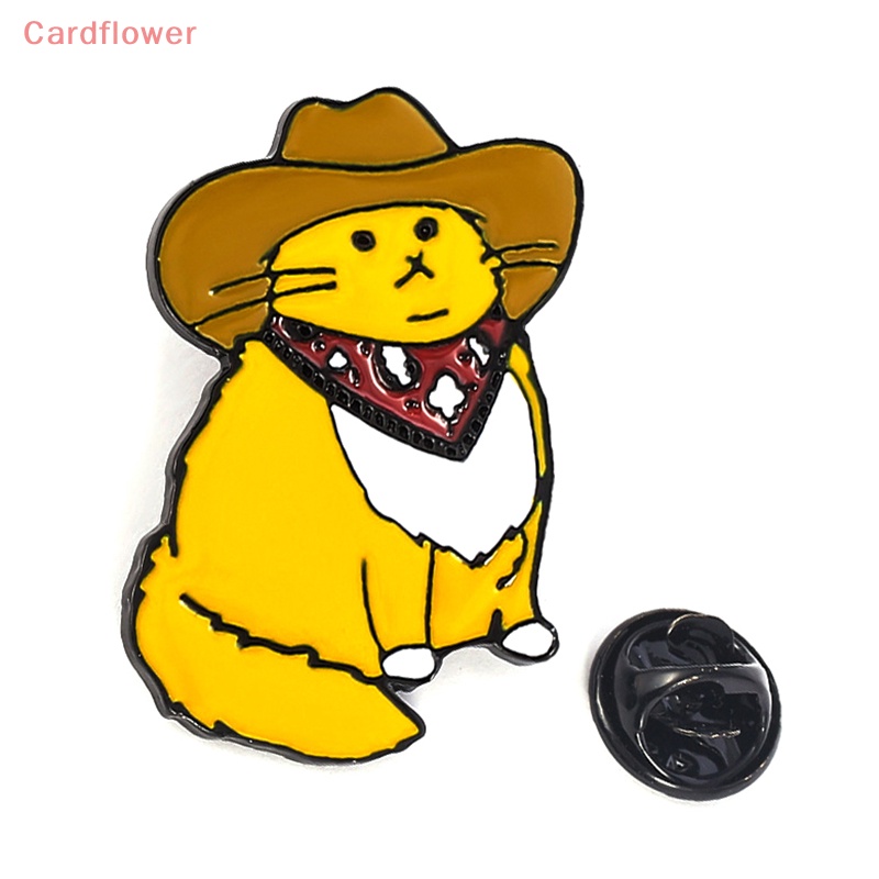 Ghim Cài Áo Hình Mèo Đính Đá Dễ Thương