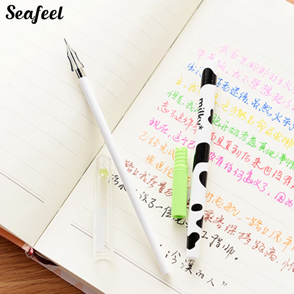 Set 10 Bút Mực 0.38mm Nhiều Màu Sắc Sáng Tạo