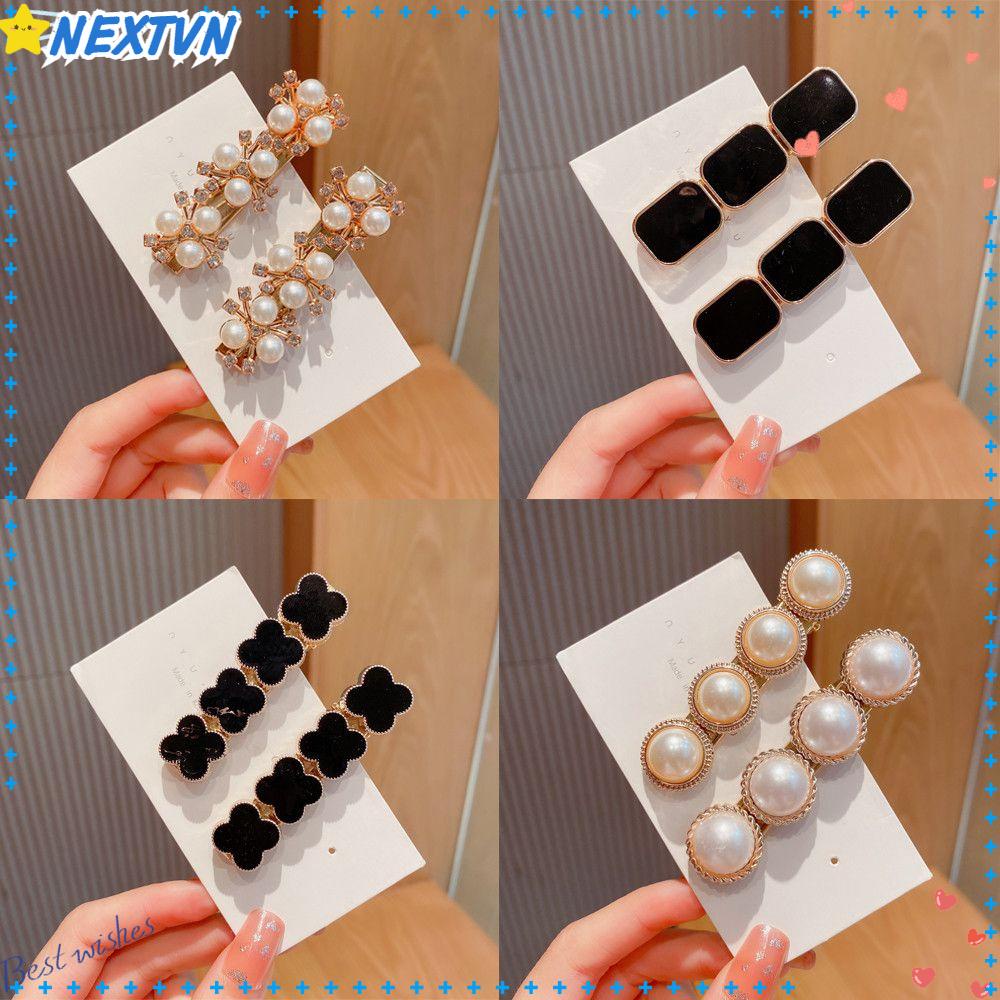 Kẹp Tóc Hình Hoa Đính Đá Phong Cách Hàn Quốc Ngọt Ngào