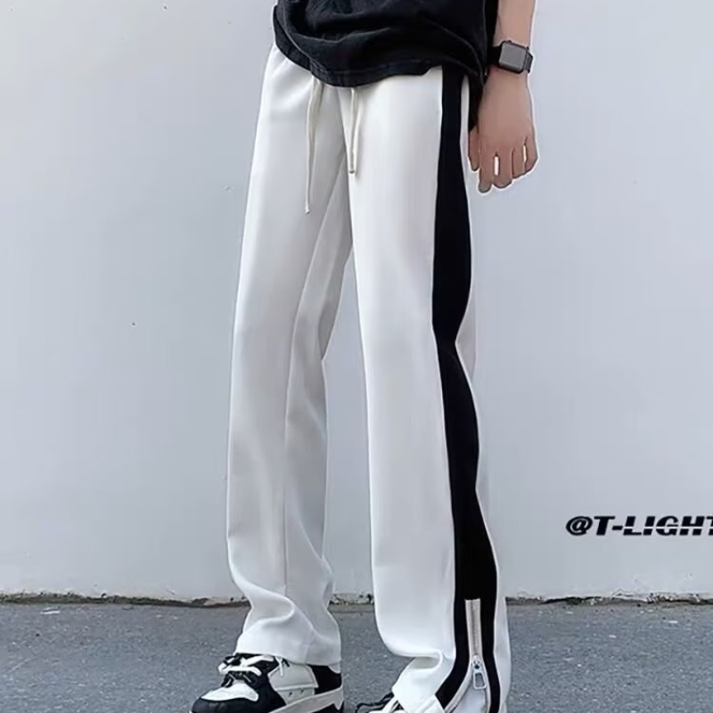 Quần Dài Ống Rộng Cao Cấp Thời Trang Đường Phố Mùa Xuân Thu Cho Nam