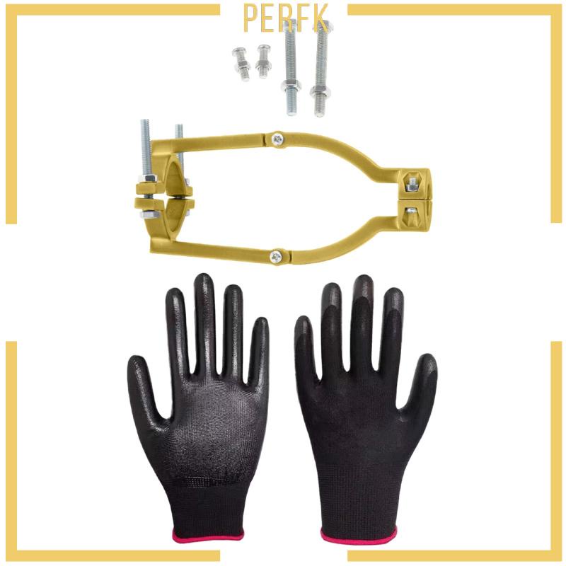 Giá Đỡ Cố Định Mũi Khoan Lỗ Hình Vuông Siêu Bền Tiện Dụng Cho Máy Khoan Bàn