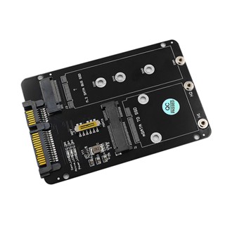 Bộ chuyển đổi m2 / msata sang sata 2in1 m.2 sata key b ssd / msata ssd sang sata3.0 6g 2.5 "bộ chuyển đổi bộ chuyển đổi riser board card cho máy tính xách tay pc