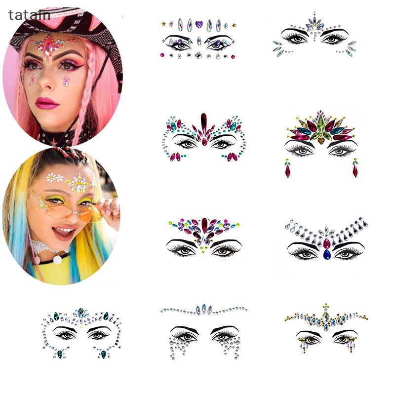 Đá Dán Mặt 3D Lấp Lánh Quyến Rũ Vn