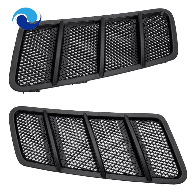 2 Lưới Tản Nhiệt Mui Xe Hơi Mercedes Benz W166 GL GL GL350 GL450 GL550 ML ML350 ML550 2012-2015