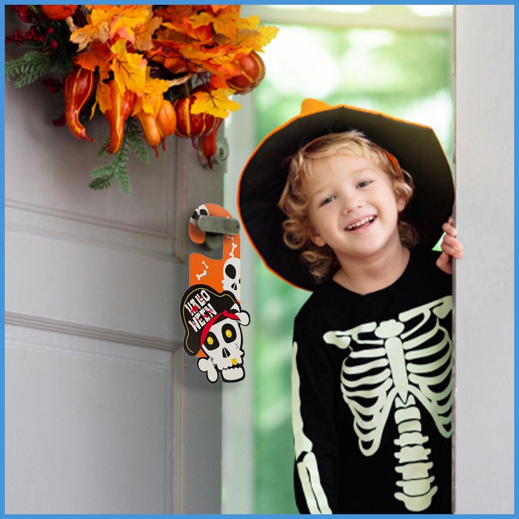 Biển Hiệu Treo Cửa Trang Trí Phong Cách Halloween