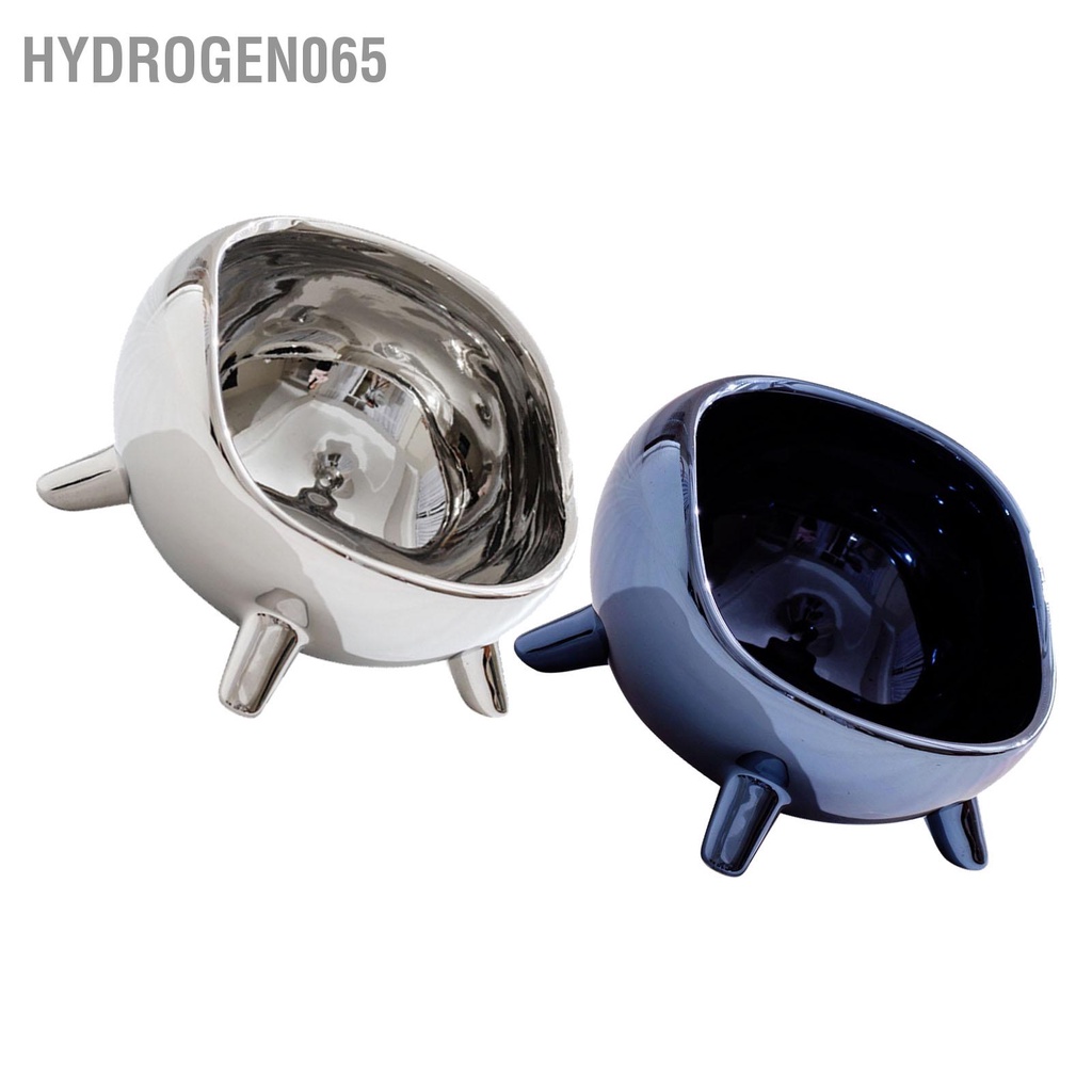 Hydrogen065 Bát cho mèo Chiều cao phù hợp Gương gốm an toàn Ổn định Công suất lớn dành thú cưng chó Thú