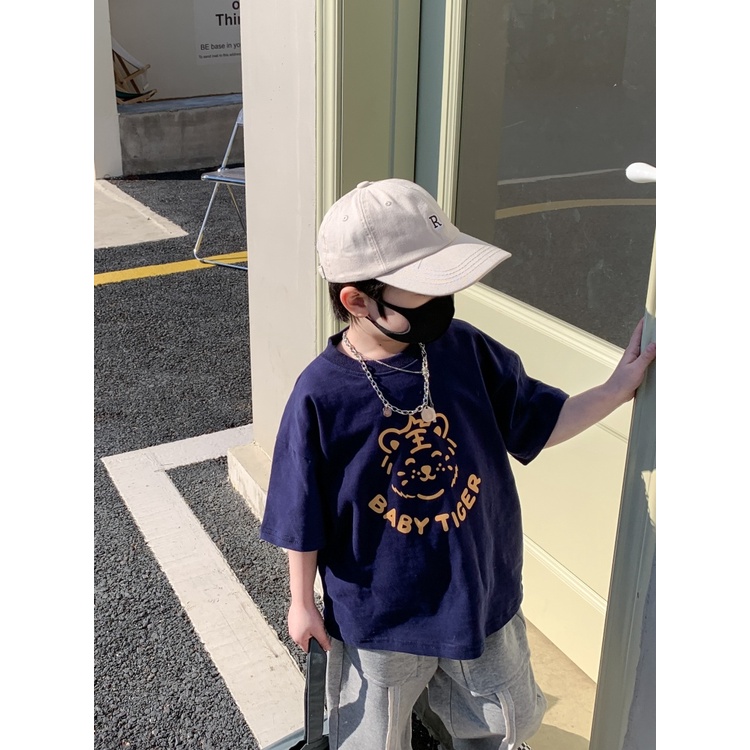 Yidanl Mới Áo Thun Tay Ngắn In Hình Cho Bé Trai