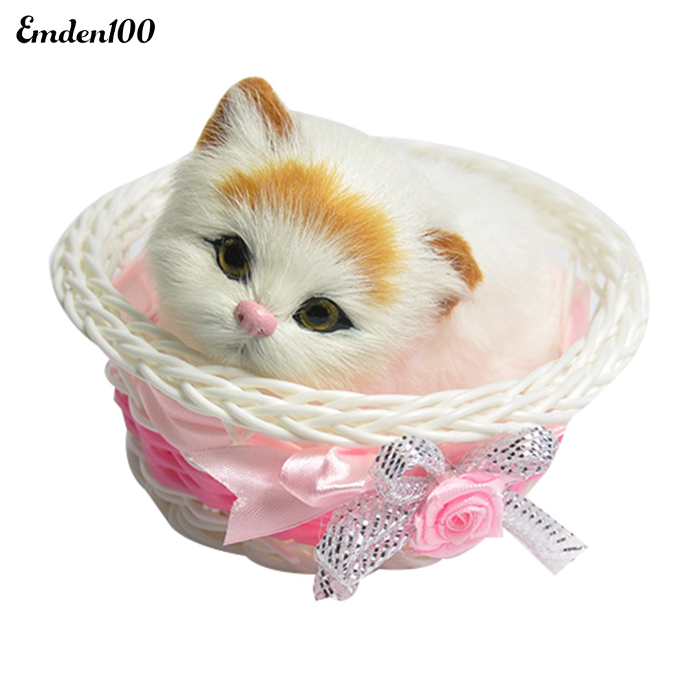 Chú Mèo Nhồi Bông Phát Ra Âm Thanh Sống Động