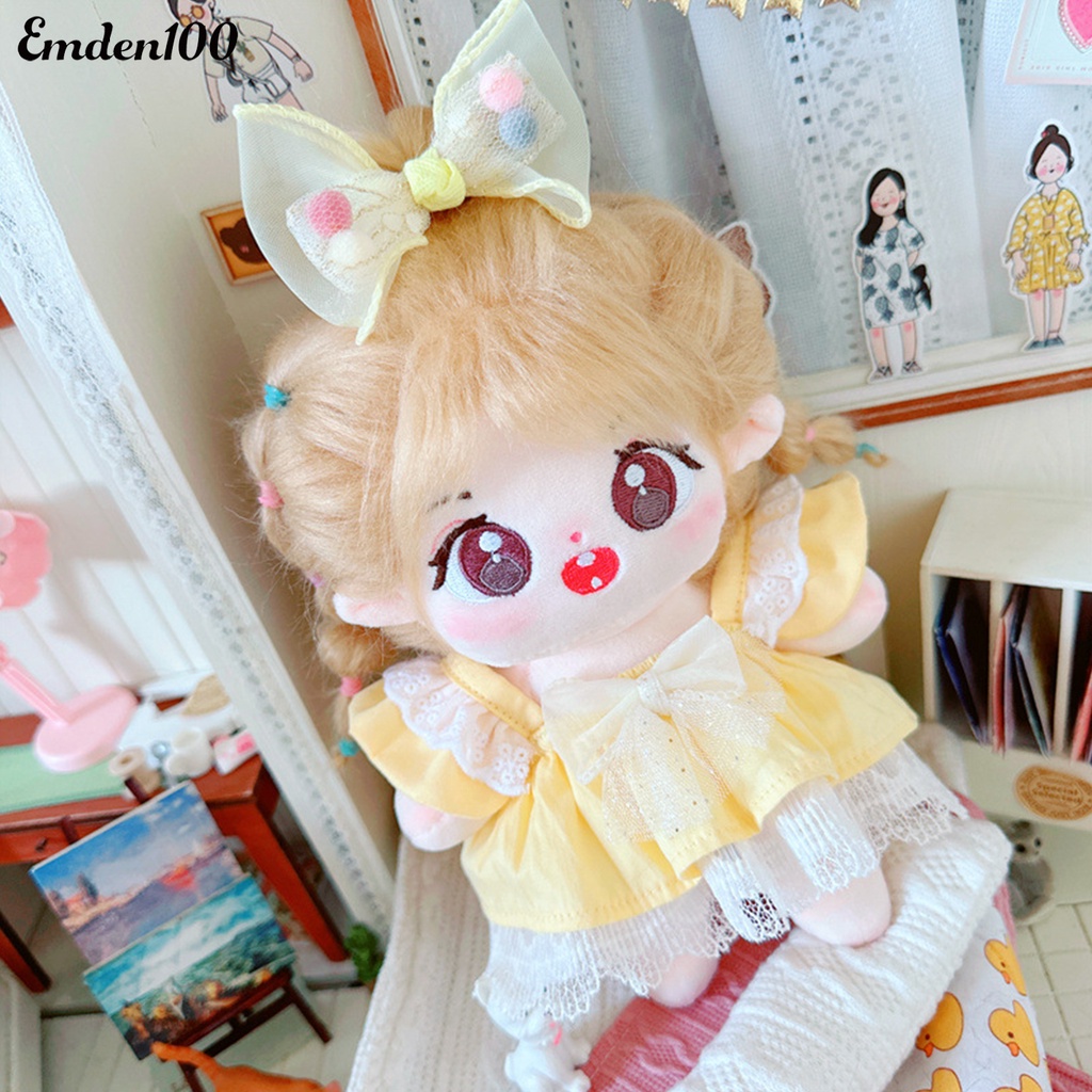 Búp Bê Nhồi Bông Emden 20cm Mắt To Dễ Thương