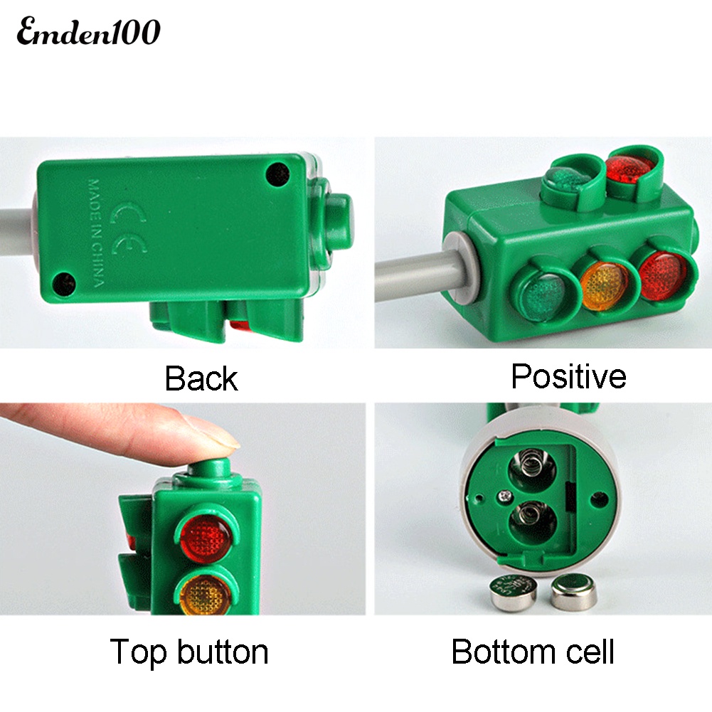 Biển Báo Giao Thông Mini Có Đèn LED Và Âm Thanh Cho Bé