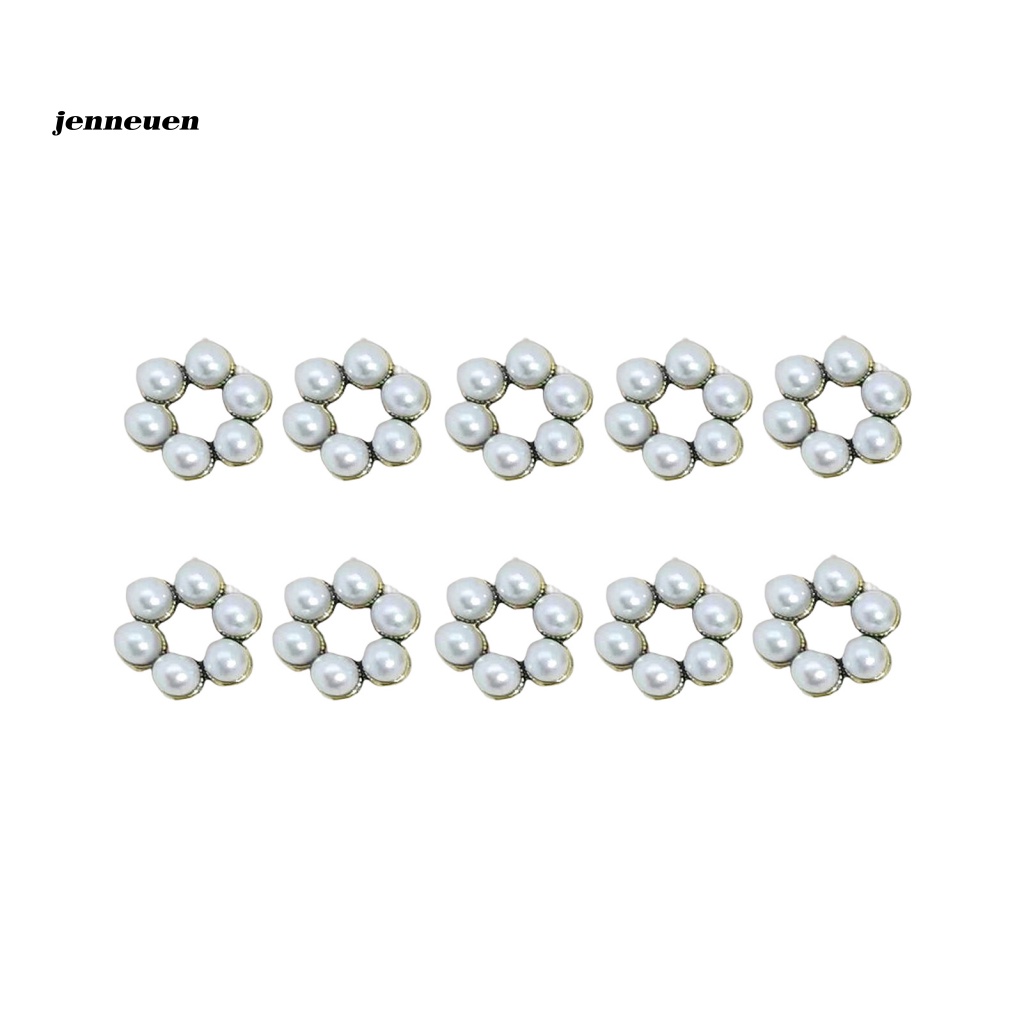 Set 10 Phụ Kiện Trang Trí Móng Tay 3D DIY Phong Cách Retro