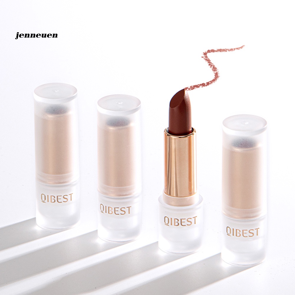 Son Môi QIBEST Chất Lì Mềm Mượt Lâu Trôi Dưỡng Ẩm Không Phai